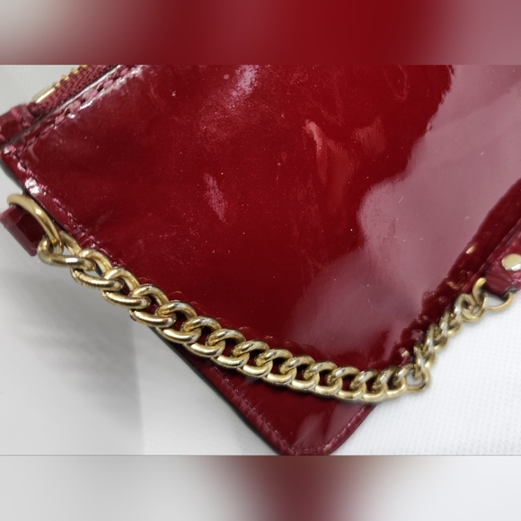 Used Coach red wallet/wristlet - Picture 7 of 9